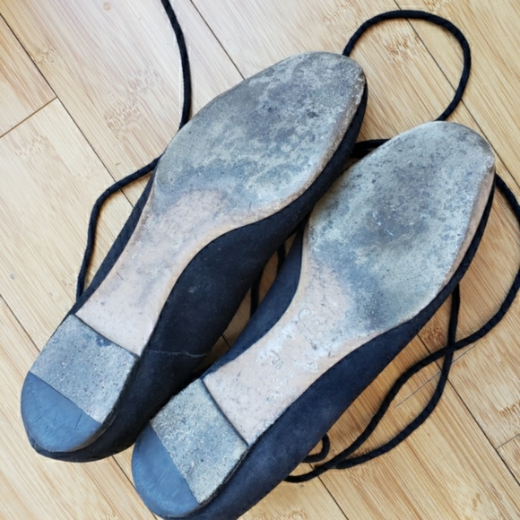 Chloe Foster lace up flats 38 - Picture 8 of 11